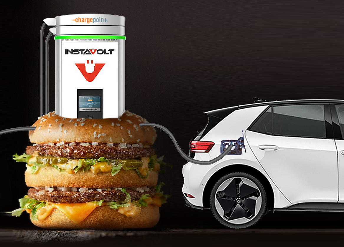 Fast Food, Rapid Charge Mcdonald'S Adds 125Kw Chargers To The Menu