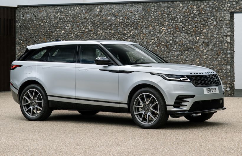 Range Rover Velar P400e exterior side parked