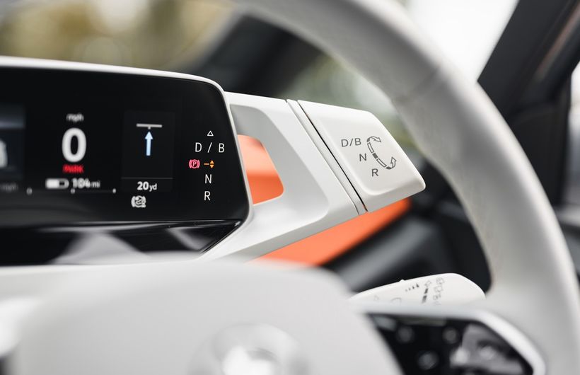 VW ID.3 steering wheel display
