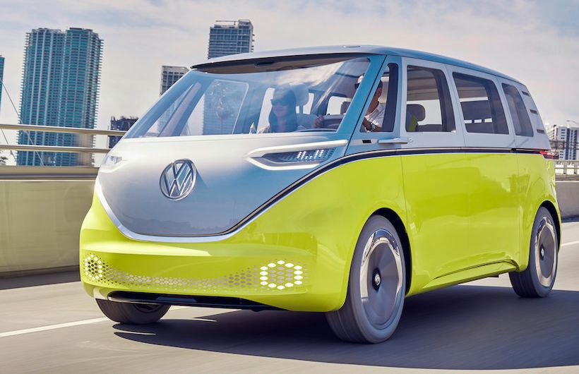 Volkswagen camper electric concept