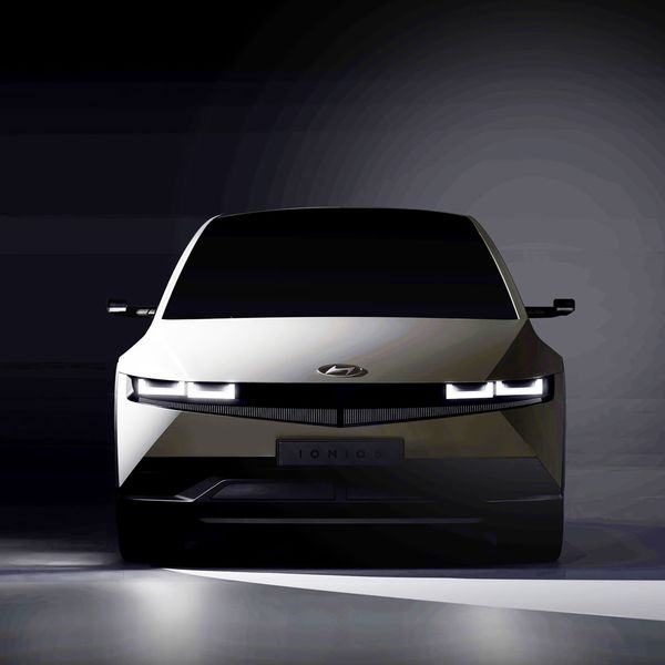 Hyundai Ioniq 5  electric car front