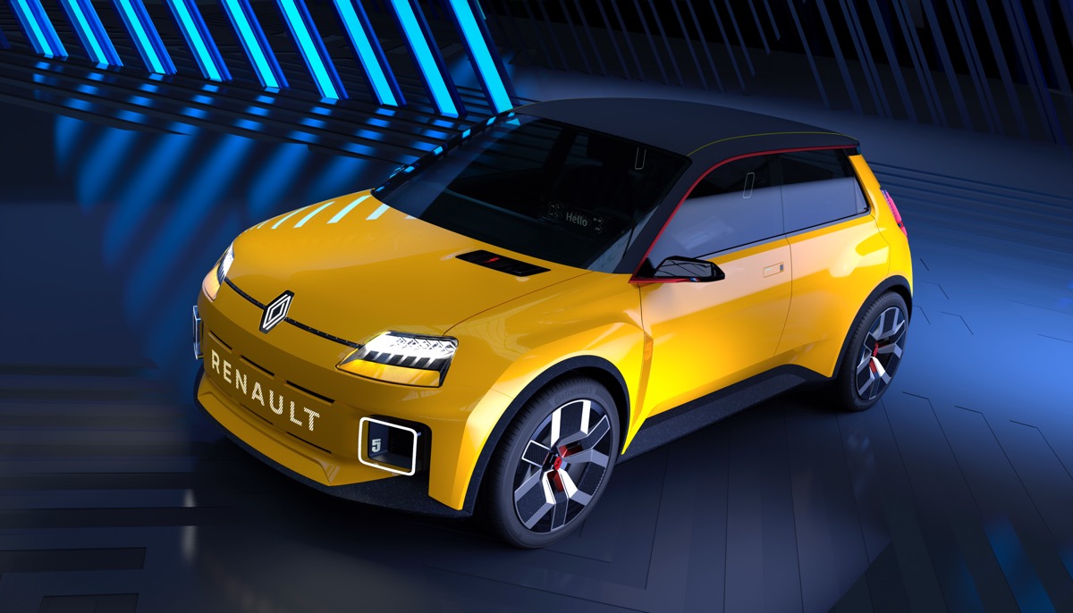 Renault 5 prototype electric supermini