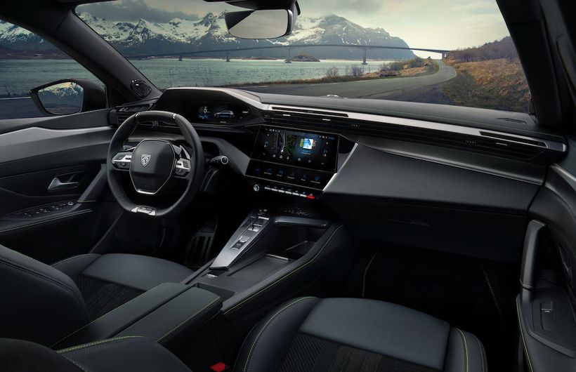Peugeot 308 PHEV interior dash