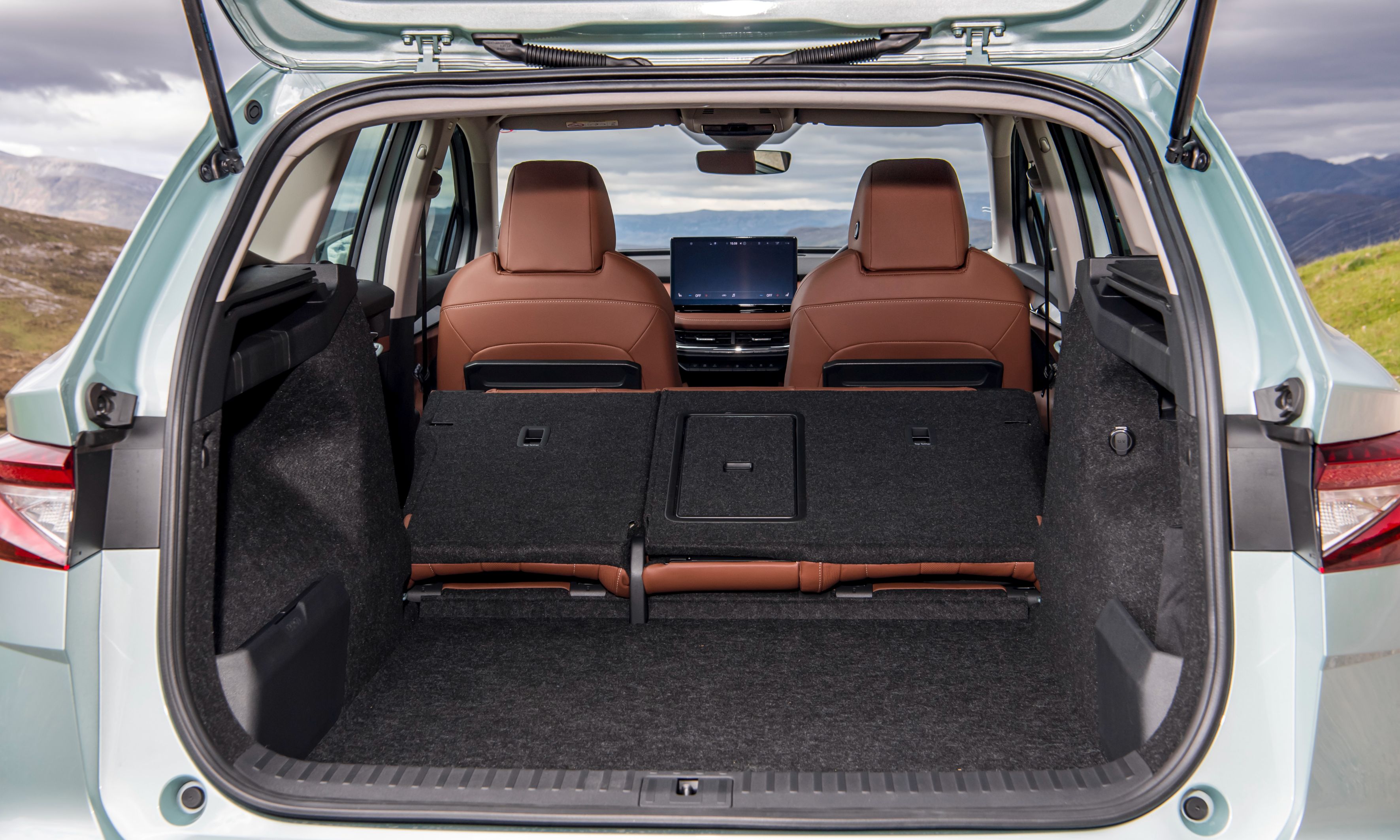 SKODA Enyaq iV Practicality and SKODA Enyaq Boot Space