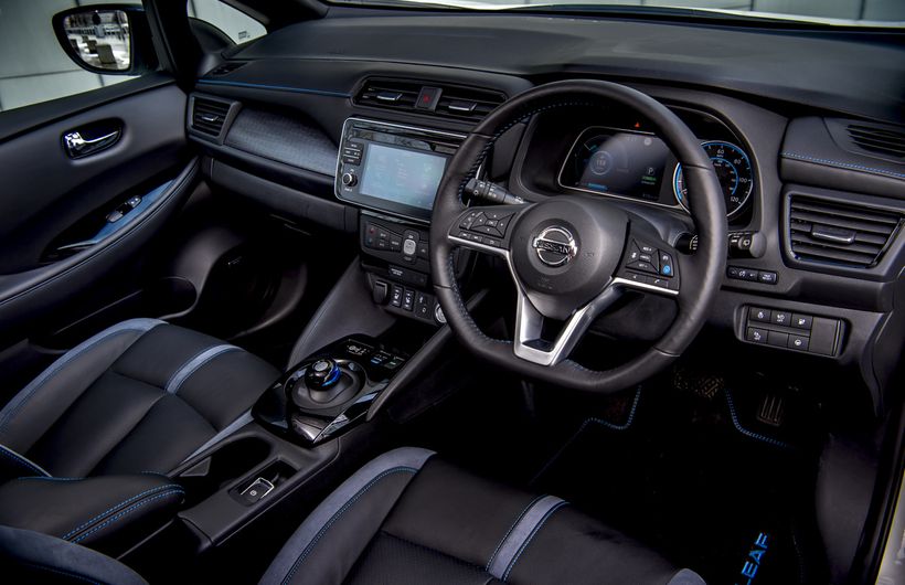 Nissan Leaf interior