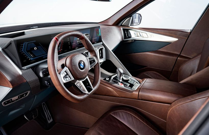 BMW XM Concept interior