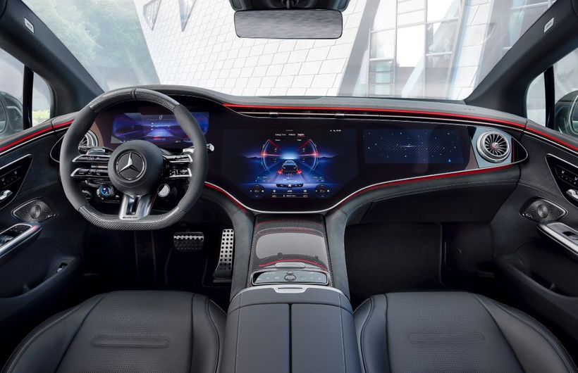 Mercedes EQE, AMG, interior