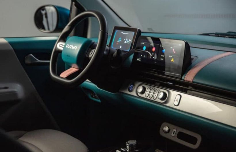 Lumin Corn, Chinese electric car, interior