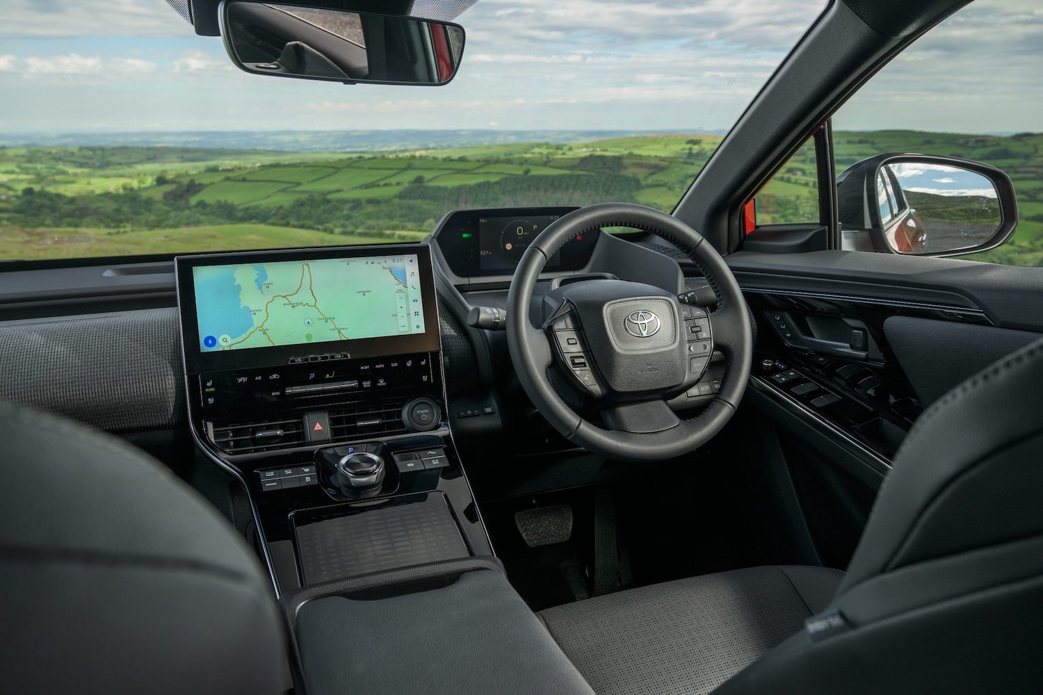 Toyota bZ4x interior, RHD