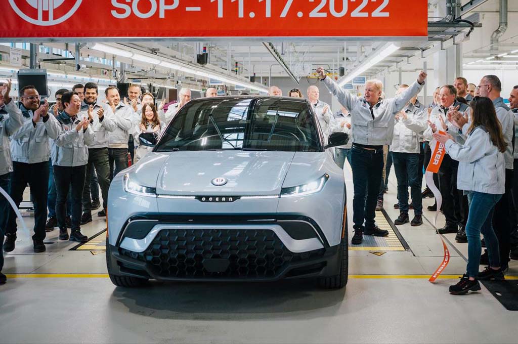 Fisker Ocean Production Starts In Austria Electrifying Fisker Ocean Production Starts In Austria Electrifying
