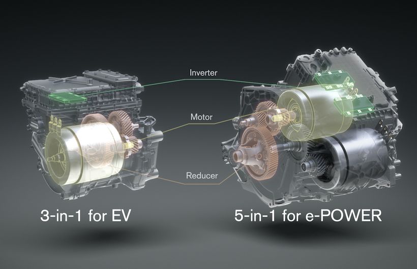 Nissan modular motors cutaways