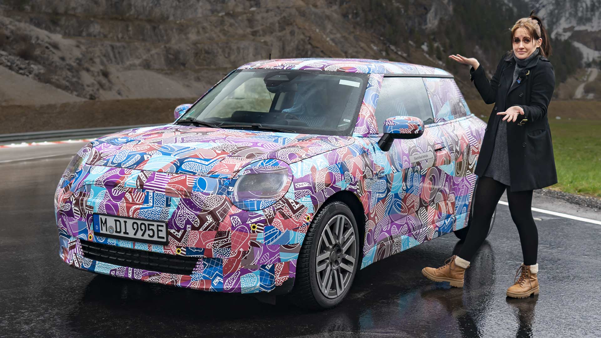 Car Cover Camouflage for Mini Electric Cooper SE