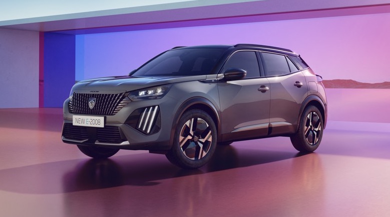 Peugeot e 2008 battery size sales