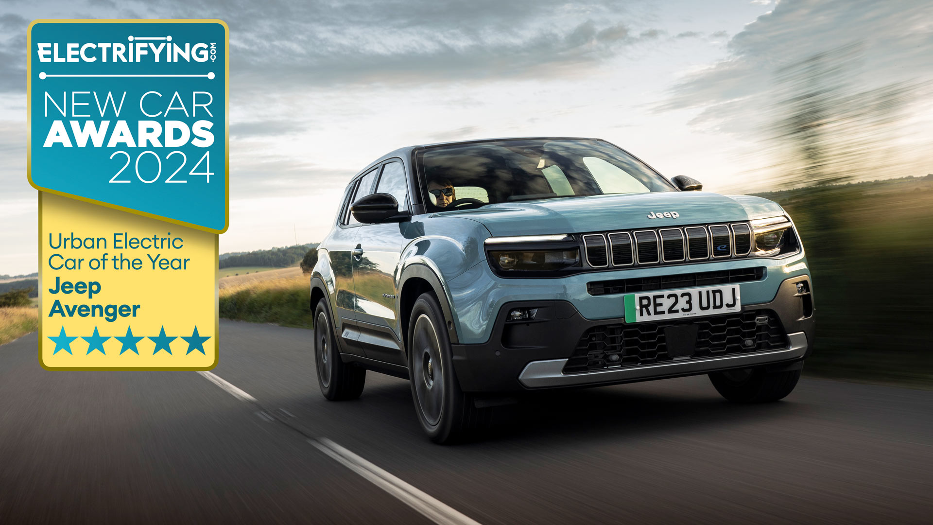 New Car Awards 2024: Best Urban Electric Car - Jeep Avenger